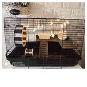 tie Syrian package Black cage hamster