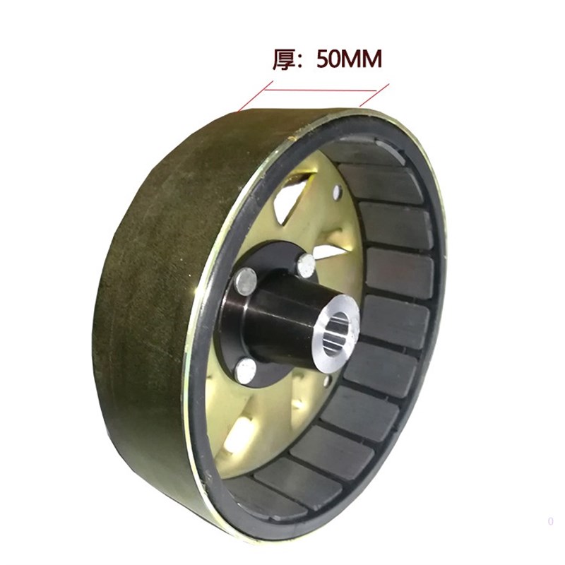 GY6增程器汽油发电机27极5千瓦6千瓦转子线圈60/72V油冷电机