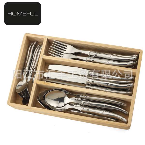 24PCS Stainless Steel Bee Cutlery Cutlery Set