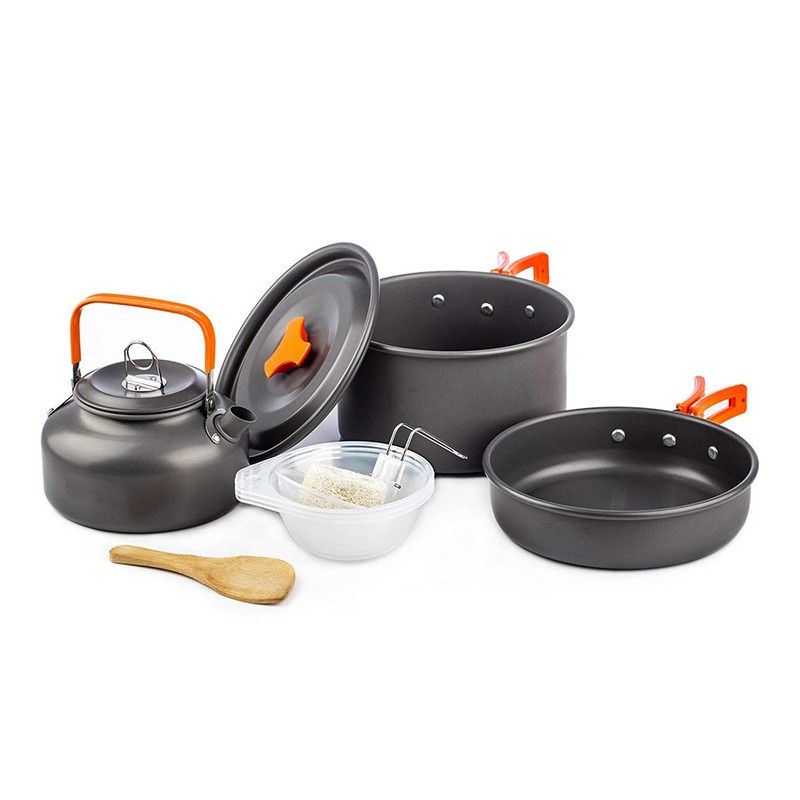 Camping cookware Outdoor cookware set camping tableware cook