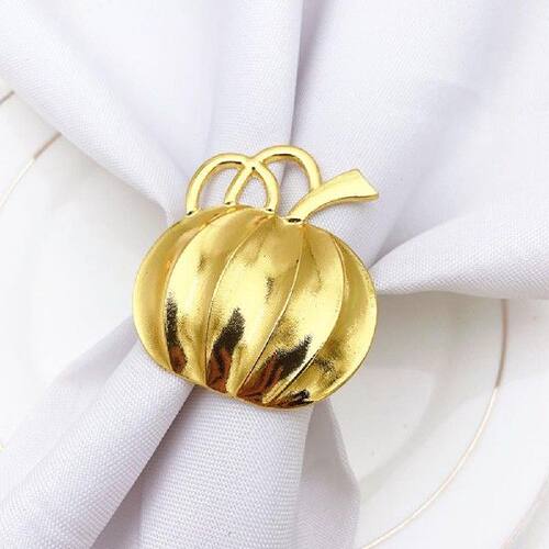 极速Alloy 6Pcs Delicate Party Serviette Buckles Holders Soli