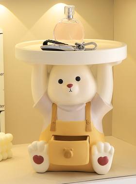 创意暴力熊钥匙收纳入户玄关摆件电视柜客厅家居装饰品乔迁新居礼