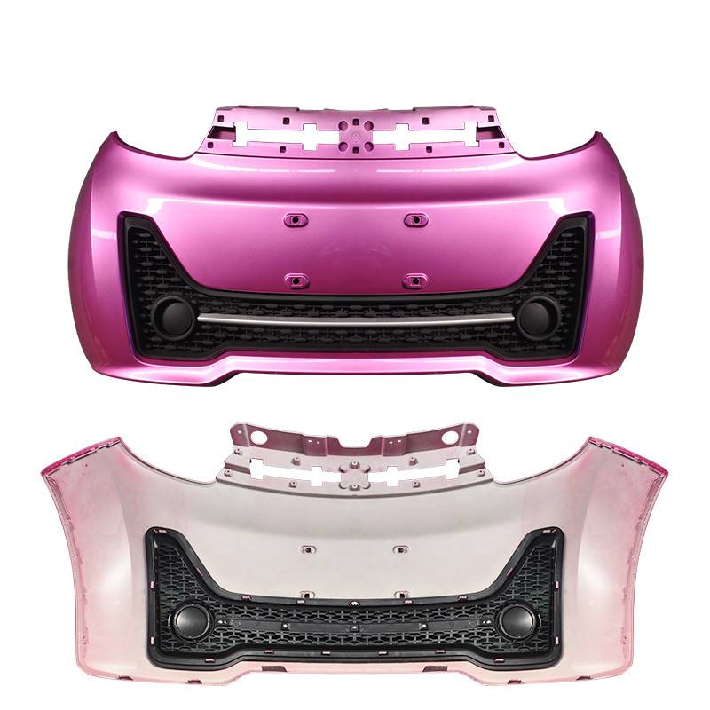 富路酷客牛牛电动四轮车老人代步车配件前保险杆 前中网 前杠