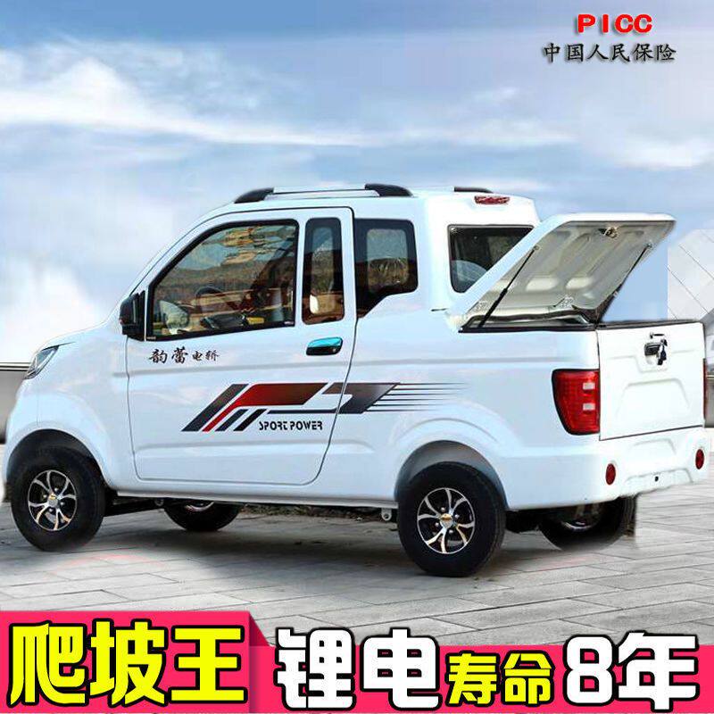 极速新能源电动汽车成人小型女性电瓶轿车家用老年四轮代步车锂电