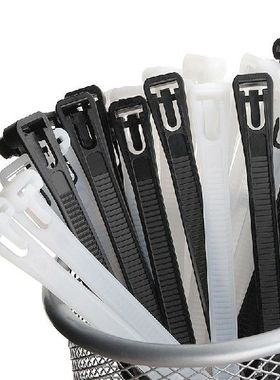 100PCSpack Releasable Nylon Cable Ties May Loose Tie