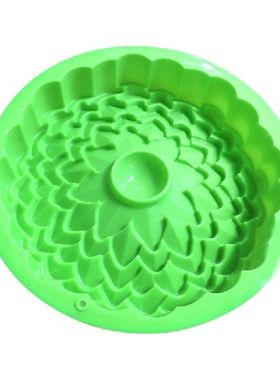 Round Sunflower Silicone Stencil Large Casting Die Soft