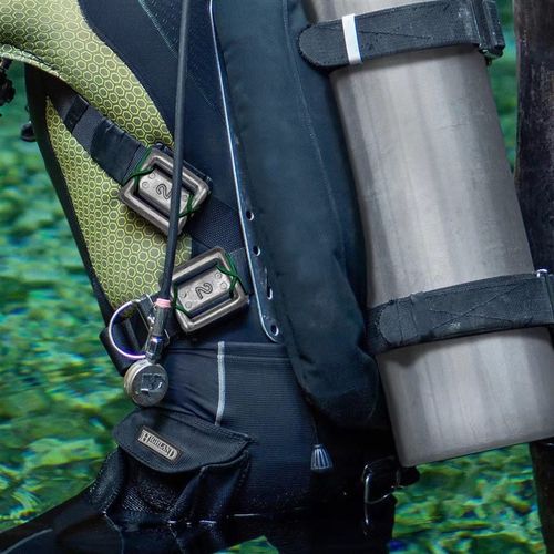 萌萌哒潜水空间 DIY快拆配重固定铅块安装板背飞BC配件干衣适用