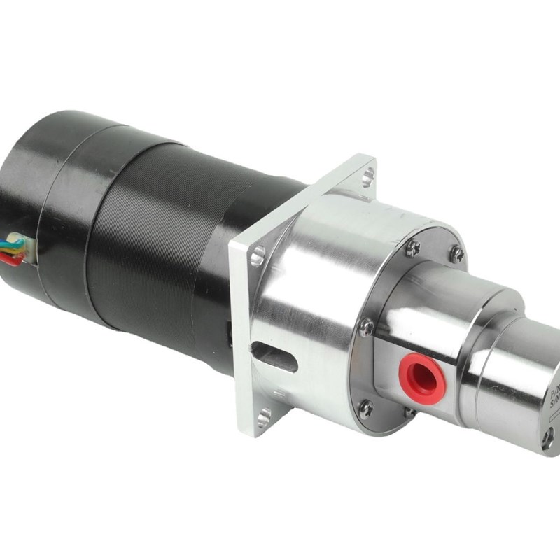 无刷驱动一体电机24v可调速控量齿轮计量泵不锈钢磁力泵MPC015