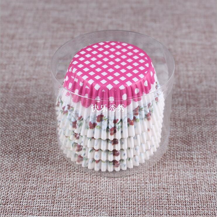 100PCS Muffins Paper Cupcake Wrappers Baking Cups Cases Muff