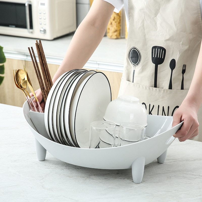 家用多用沥水碗架厨房塑料碗筷