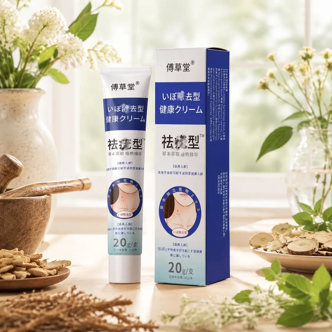 傅草堂祛疣型乳膏植物精华保湿