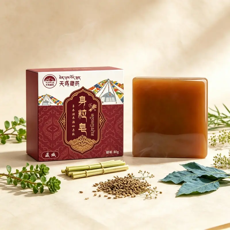 天彧藏药身粒皂草本滋养温和舒缓