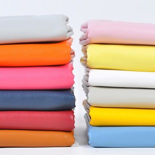 141纹0.6mm小羊纹pu皮F革面料弹力羊仔纹服装 厂家直销 人造革材料