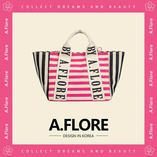 大容量通勤韩系帆布包A.FLORE