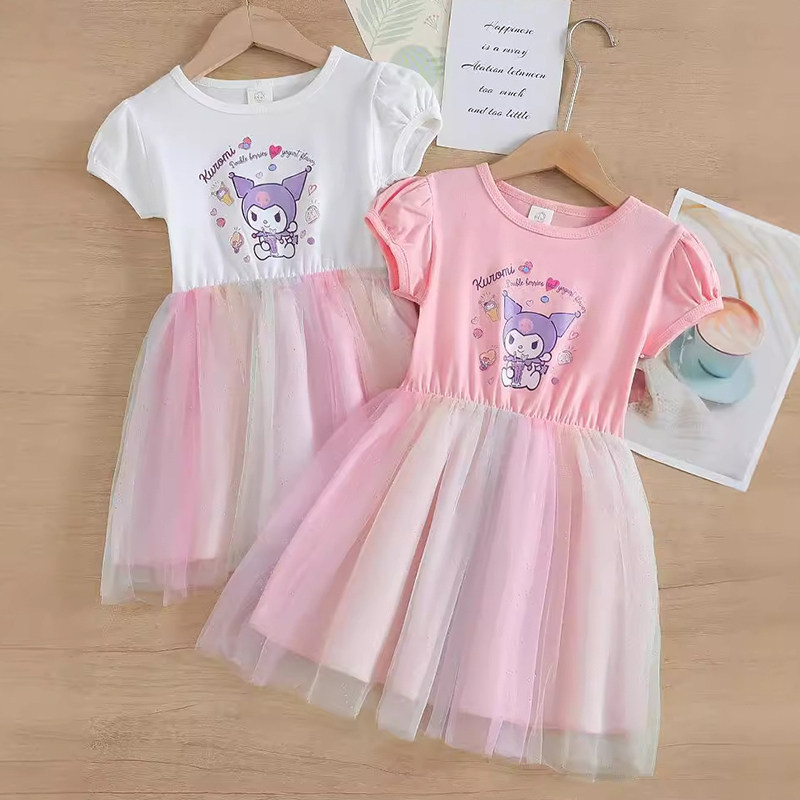 女童库洛米连衣裙纯棉夏季短袖宝宝网纱裙子儿童短袖美乐蒂公主裙,童装/婴儿装/亲子装,连衣裙,淘宝优惠券,粉丝福利购,淘宝优惠卷