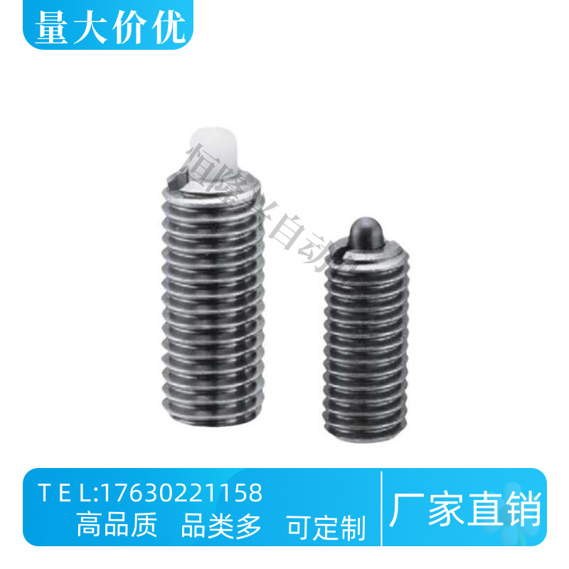 弹簧柱塞PJLSW3 4 5 6 8 10 12 16-1.5 2 3 4 5 10 15 20