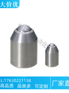 球头柱塞BSZP5 6 8 10 12 光身定位珠 不锈钢重载用