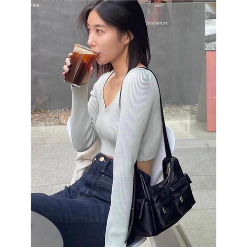 Samo Ondoh 韩国小众包包时尚女士腋下机车包单肩包斜挎包女