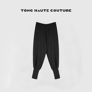 冬季新款轻奢轻熟风天s+兔毛时尚休闲裤 YK183