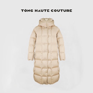 【茉影】25年冬季新国标90白鹅绒+桑蚕丝时尚高级感鹅绒服 YW214