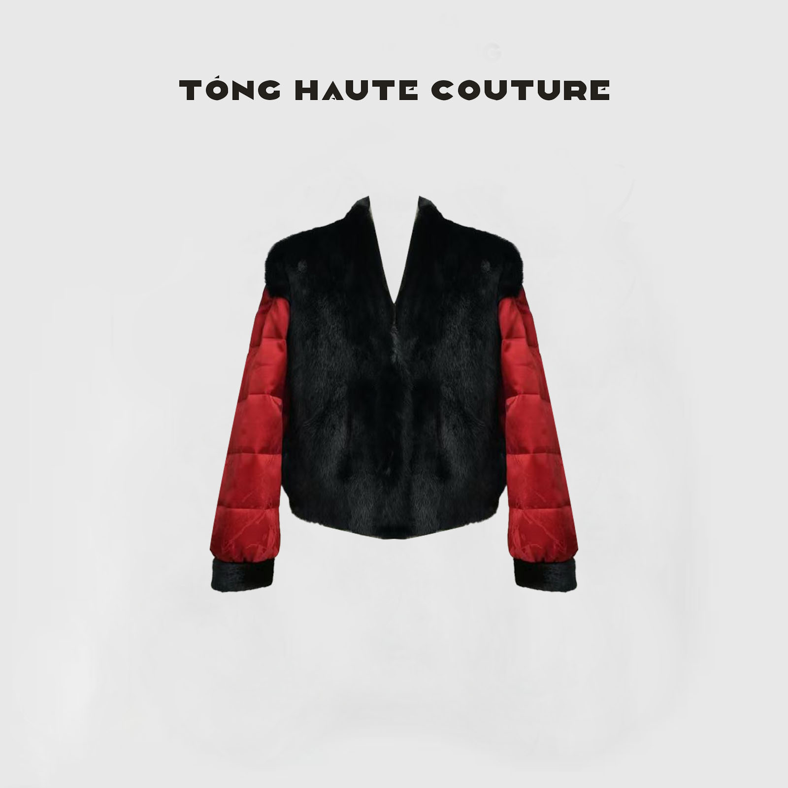 【内韵】冬季新国标90白鹅绒+天拼接水貂时尚鹅绒服 YW695