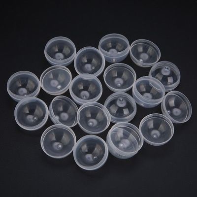 新品10pcsset Transparent PP Vending Machine Empty Round Ball