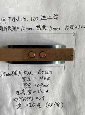 逆止器配件GN110-220系列弹簧片 量大优惠 Backstop spring