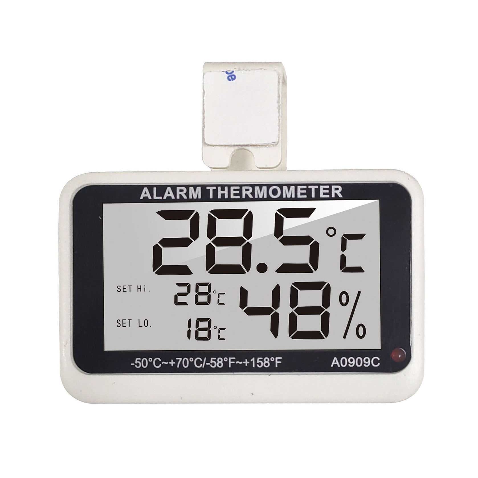 冰箱 温度计 室内冷藏冷冻医药测温冷库厨房留样悬挂温湿度显示计