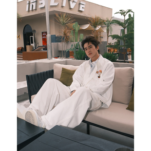 2026SS春季 男宽松百搭开衫 上新立体花卉装 衬衫 上衣 饰长袖 S123