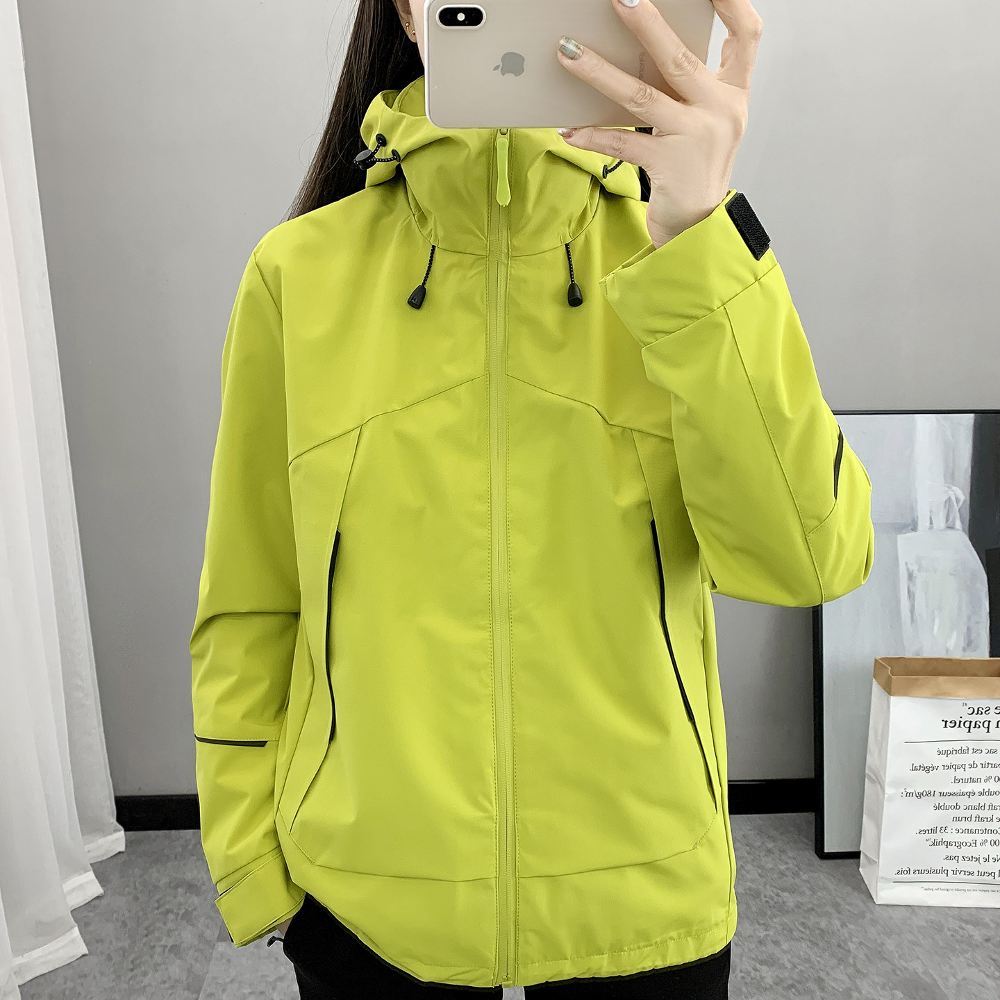 户外三合一冲锋衣女秋冬季