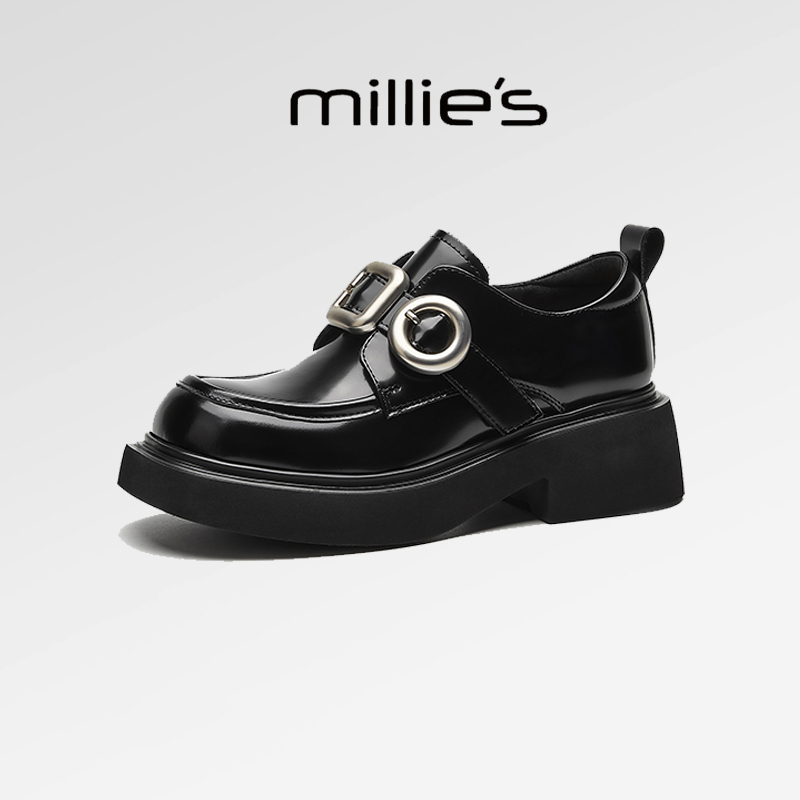 春秋季时尚英伦风小个子增高皮鞋