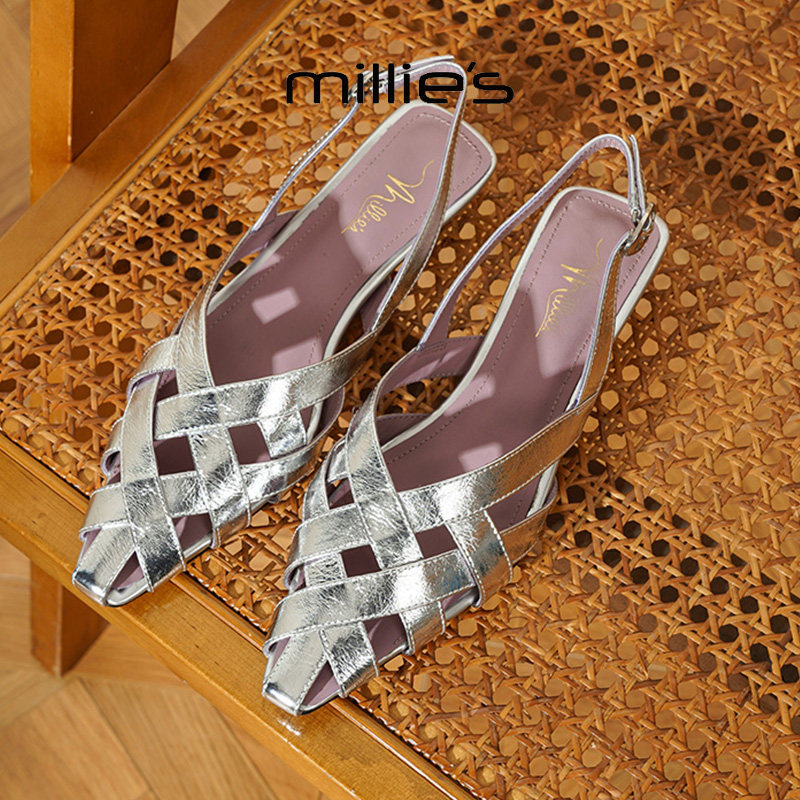 MILLIE'S/妙丽法式玛丽珍鞋