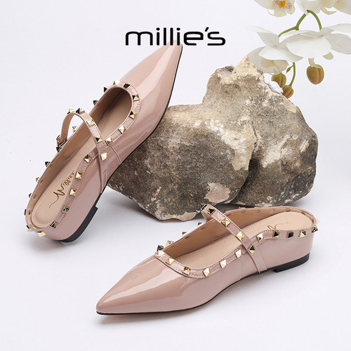 MILLIE'S/妙丽法式仙女风凉鞋