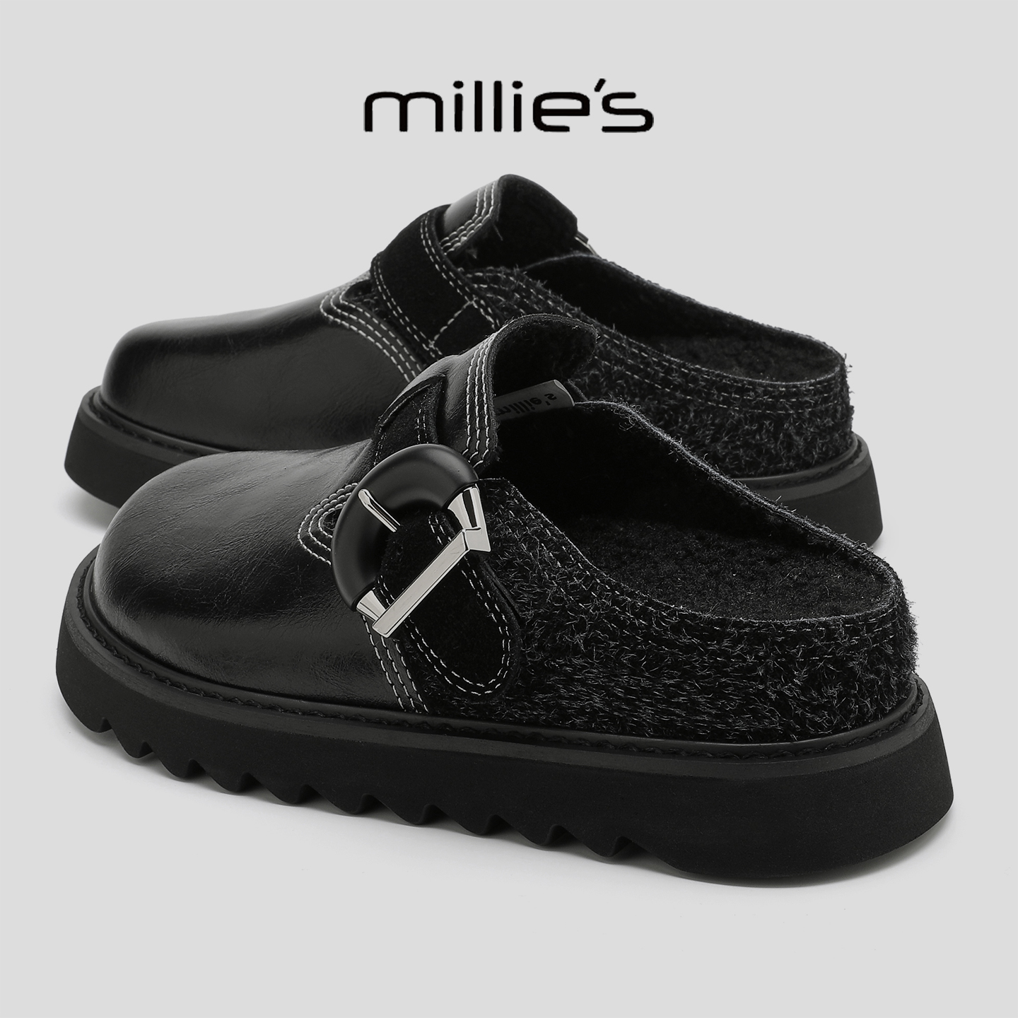 MILLIE'S/妙丽厚底拖鞋