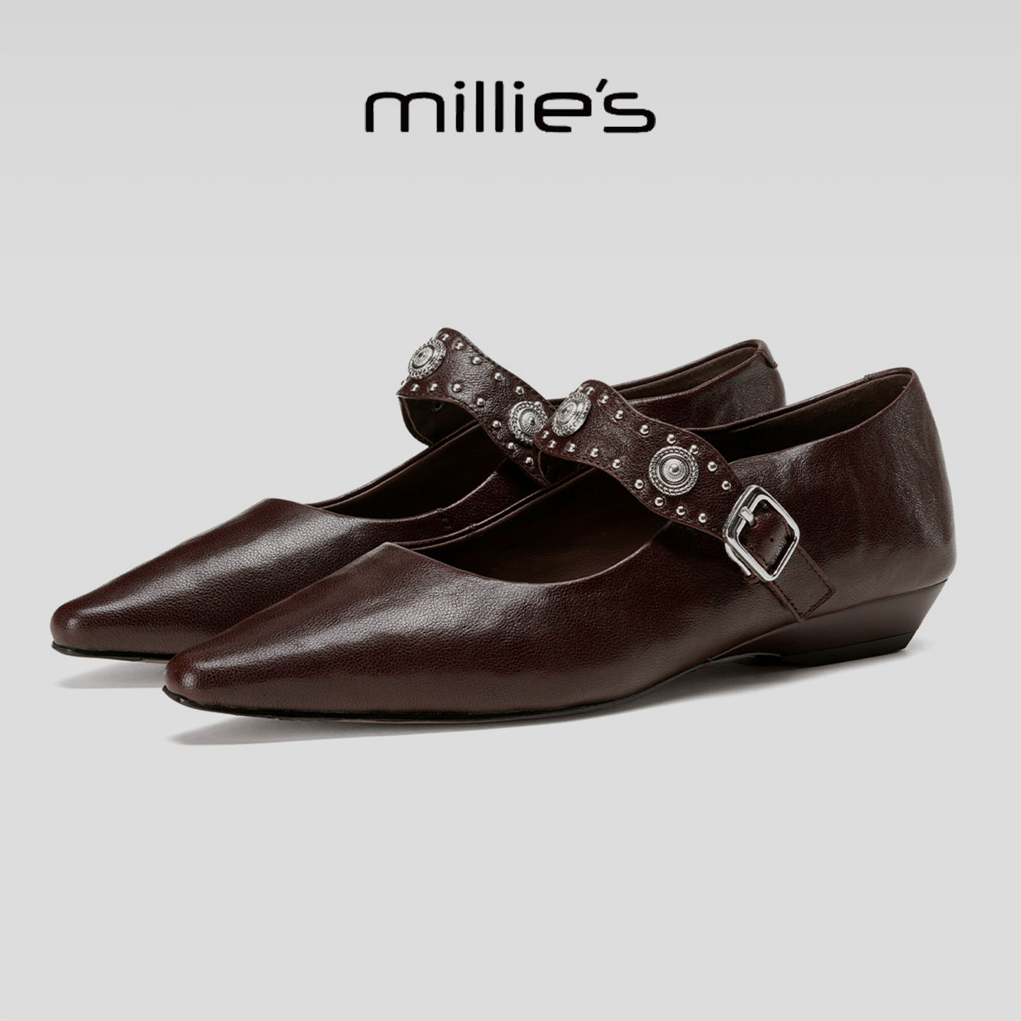 MILLIE'S/妙丽平跟舒适单鞋