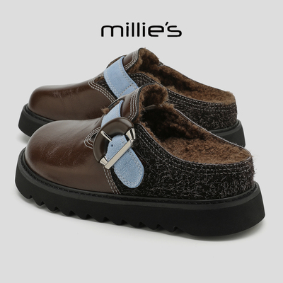 MILLIE'S/妙丽厚底拖鞋