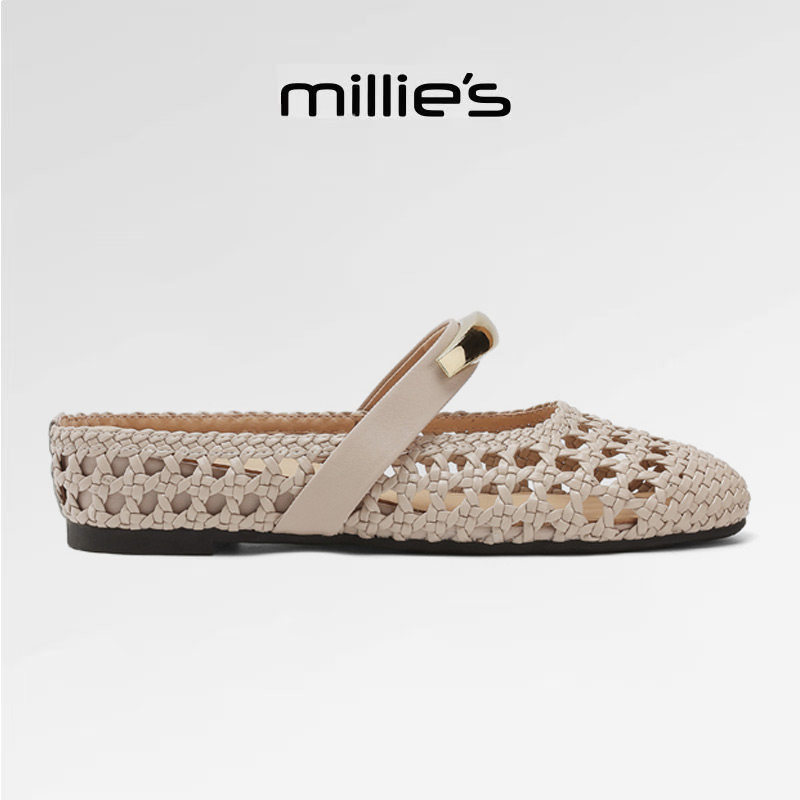 MILLIE'S/妙丽镂空编织雨鞋
