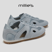 女镂空软底休闲鞋 妙丽2026春季 复古德训鞋 不累脚 新款 MILLIE