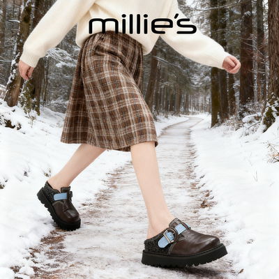 MILLIE'S/妙丽厚底拖鞋
