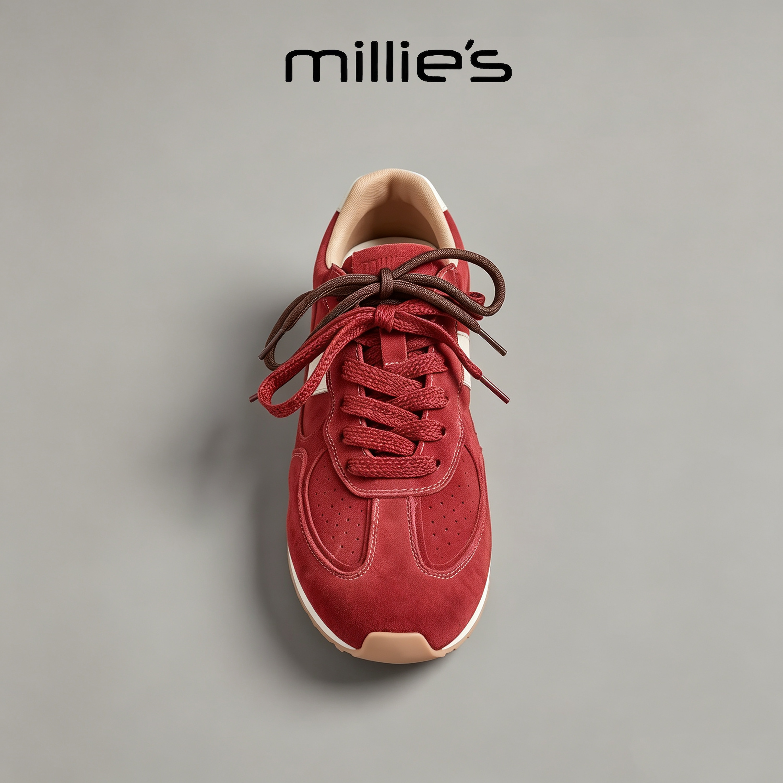MILLIE'S/妙丽复古平跟休闲鞋