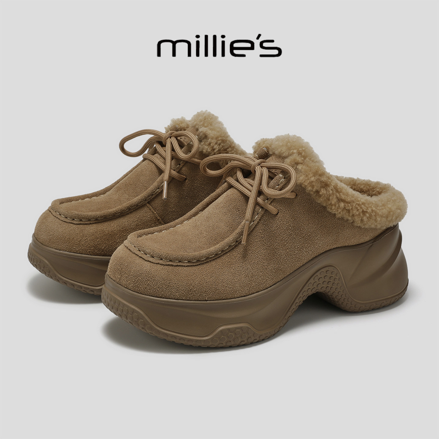 MILLIE'S/妙丽厚底雪地靴