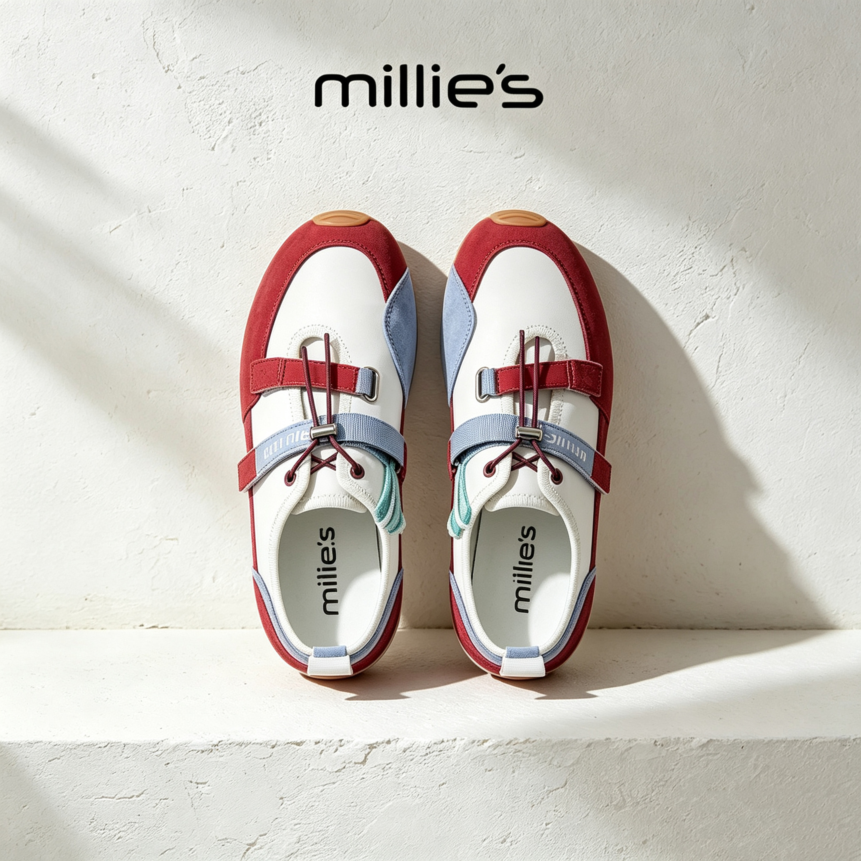 顺丰包邮millie's休闲鞋女