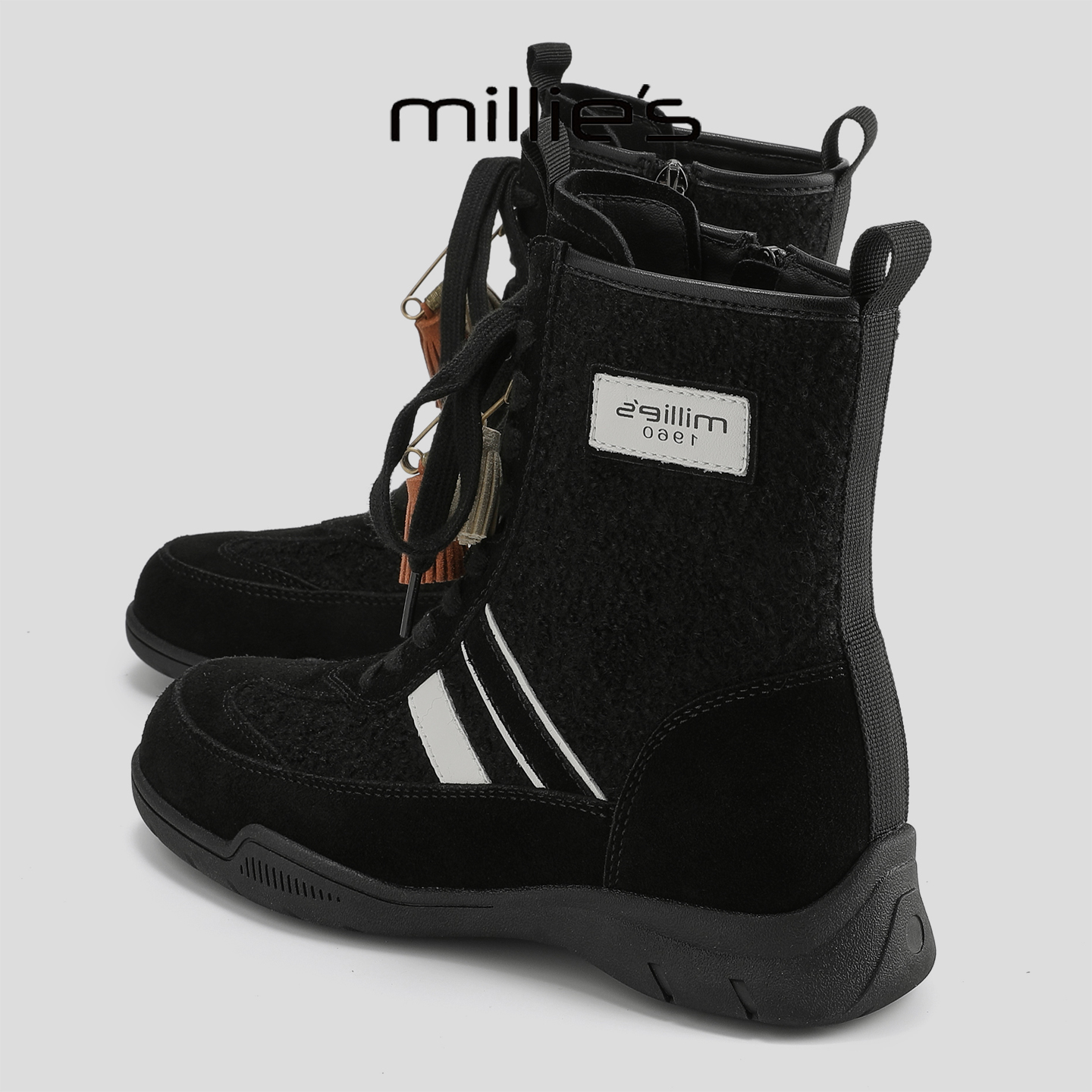 顺丰包邮妙丽加绒保暖雪地靴