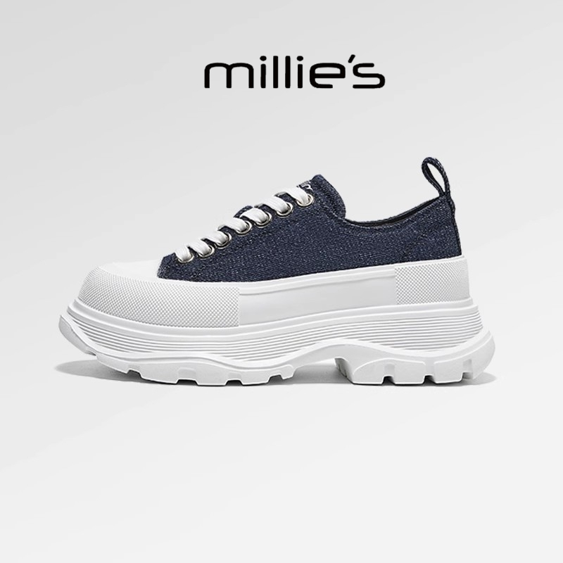 顺丰包邮秋季高级感新款厚底板鞋