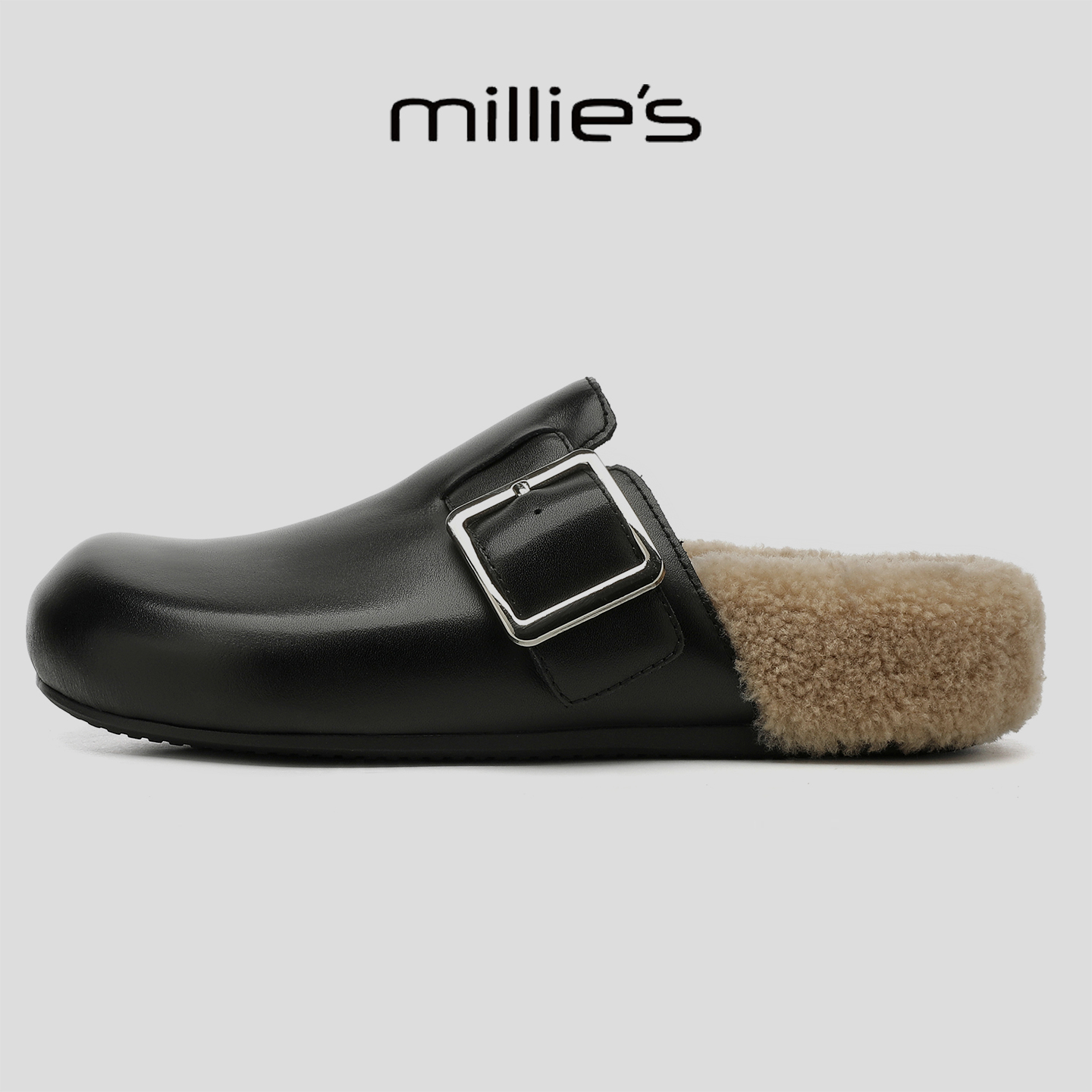 顺丰包邮妙丽加绒保暖户外拖鞋