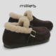 舒适百搭懒人鞋 妙丽2025新款 女冬季 加绒加厚保暖毛毛鞋 MILLIE