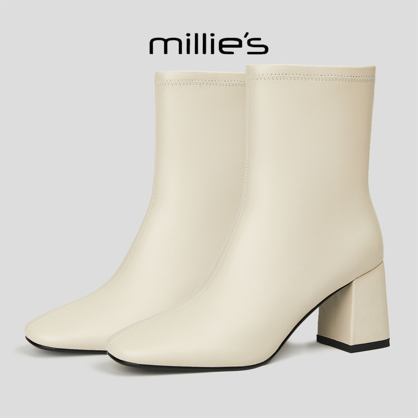 MILLIE'S/妙丽时尚女士短靴女
