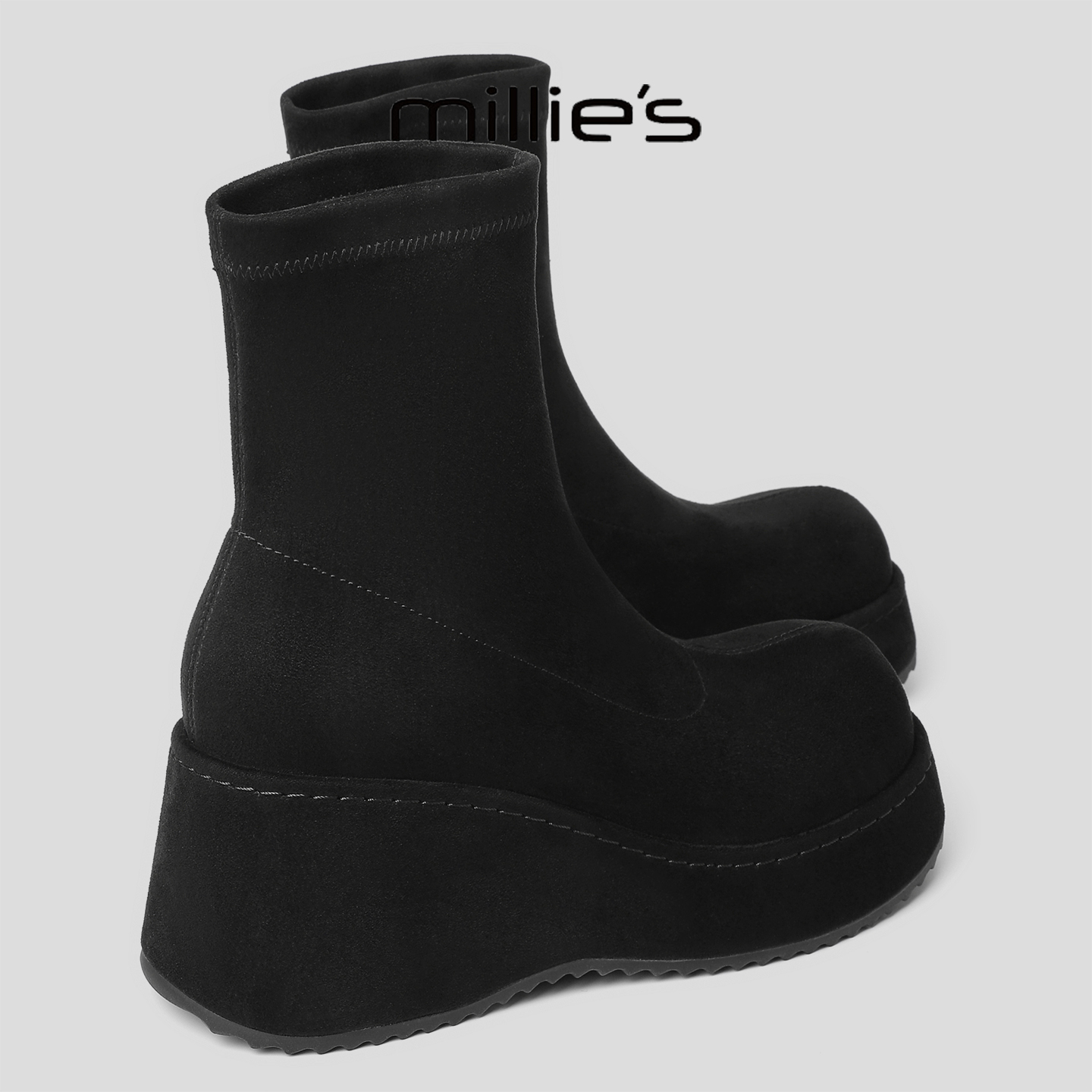 顺丰包邮妙丽加绒保暖短靴