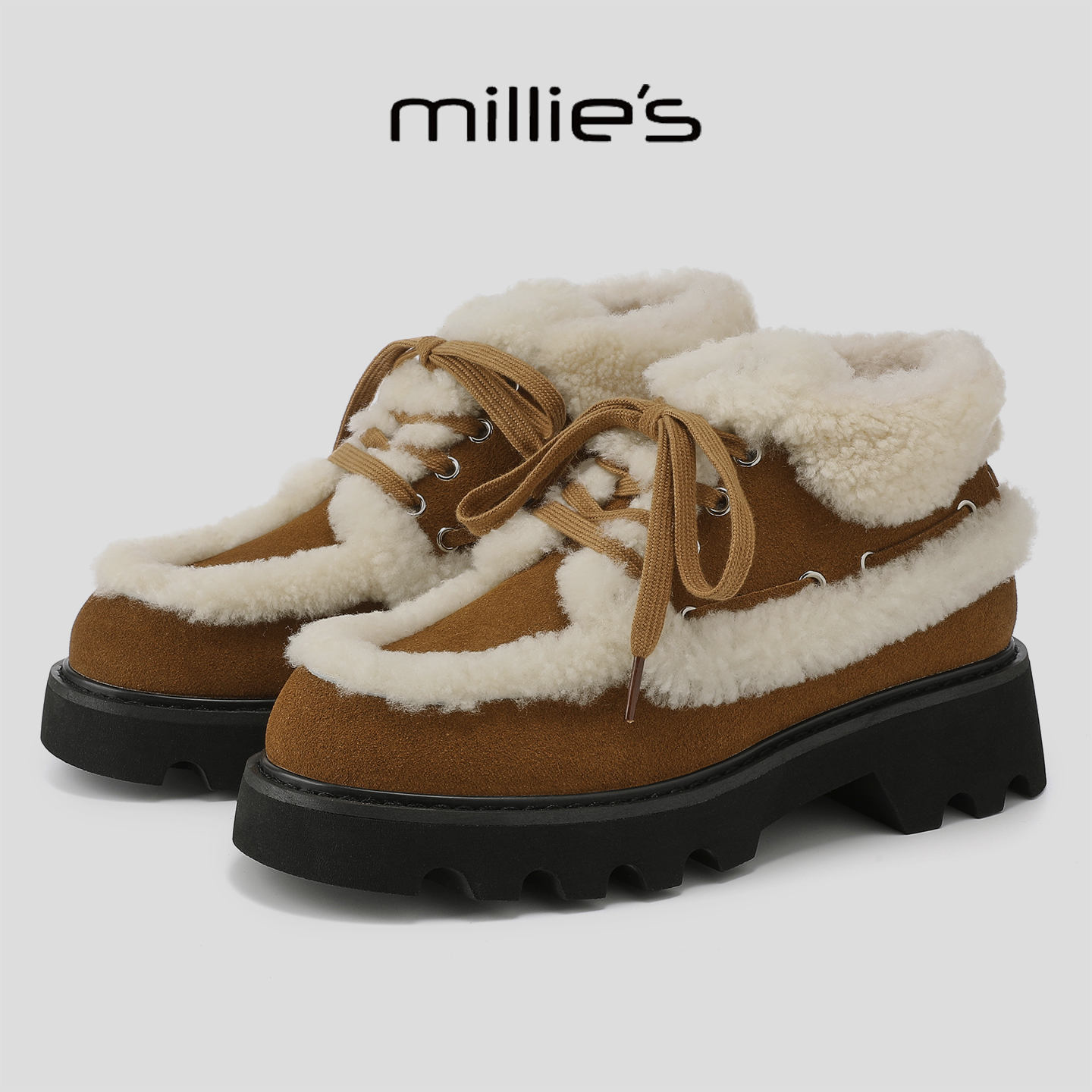 顺丰包邮妙丽加绒保暖雪地靴