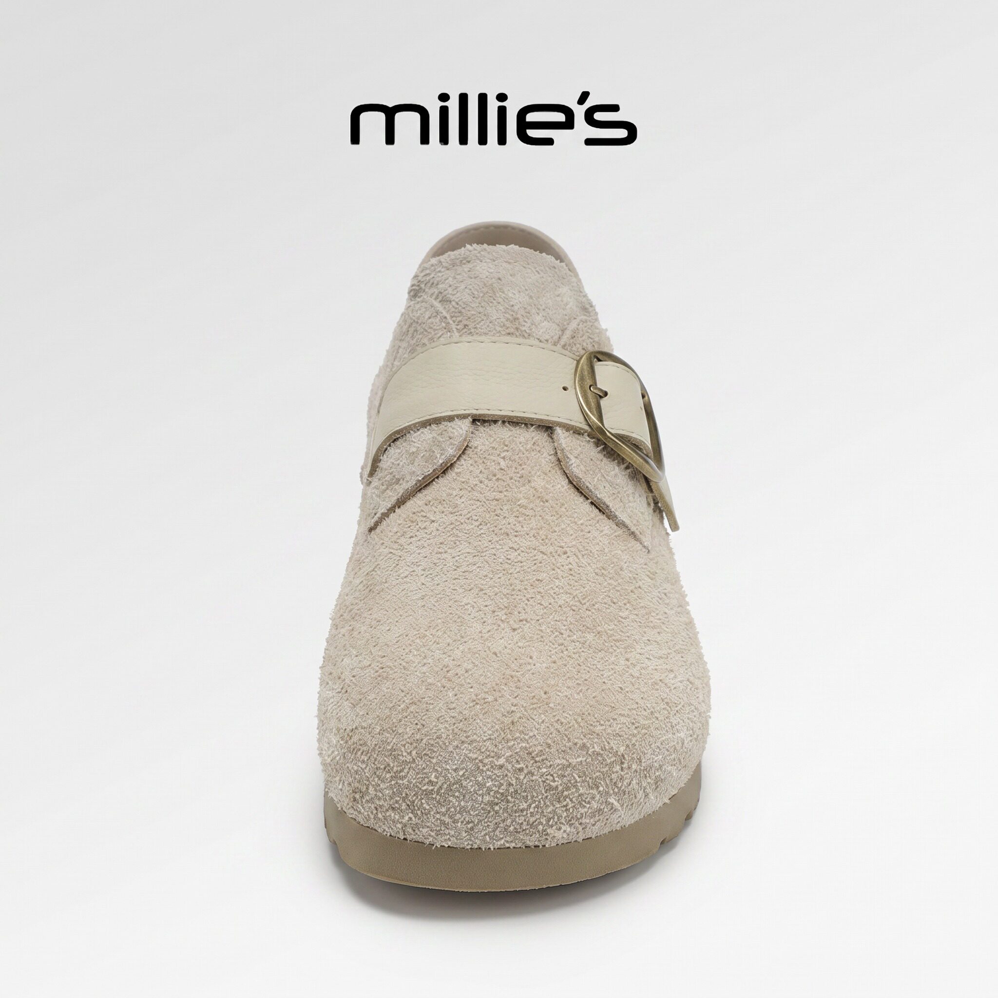 MILLIE'S/妙丽法式复古勃肯单鞋